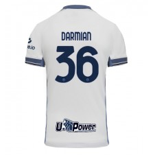 Inter Milan Matteo Darmian #36 Bortatröja 2024-25 Korta ärmar